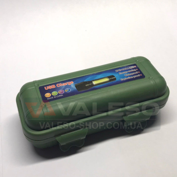 Ліхтарик Sirius TL 8121 – компактний прилад у чорному алюмінієвому корпусі