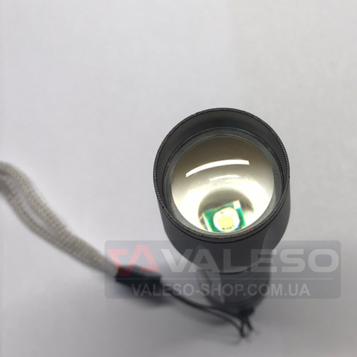 Ліхтарик Sirius TL 8121 – компактний прилад у чорному алюмінієвому корпусі