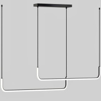 Chandelier Valeso 2023199 BK+WT