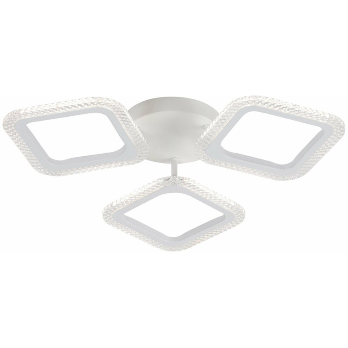 Люстра Valeso G 2708/3 Білий – стельовий LED світильник з димером та пультом ДУ Люстра Valeso G 2708/3 Білий – стельовий LED світильник з димером та пультом ДУ