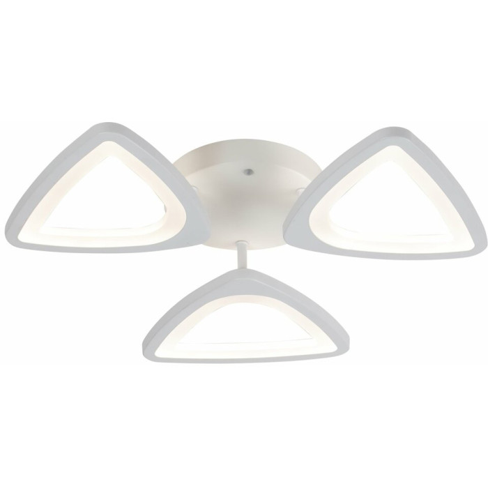 Люстра Valeso G 2711/3 Белый - 3 треугольных LED плафона + пульт ДУ Люстра Valeso G 2711/3 Белый - 3 треугольных LED плафона + пульт ДУ