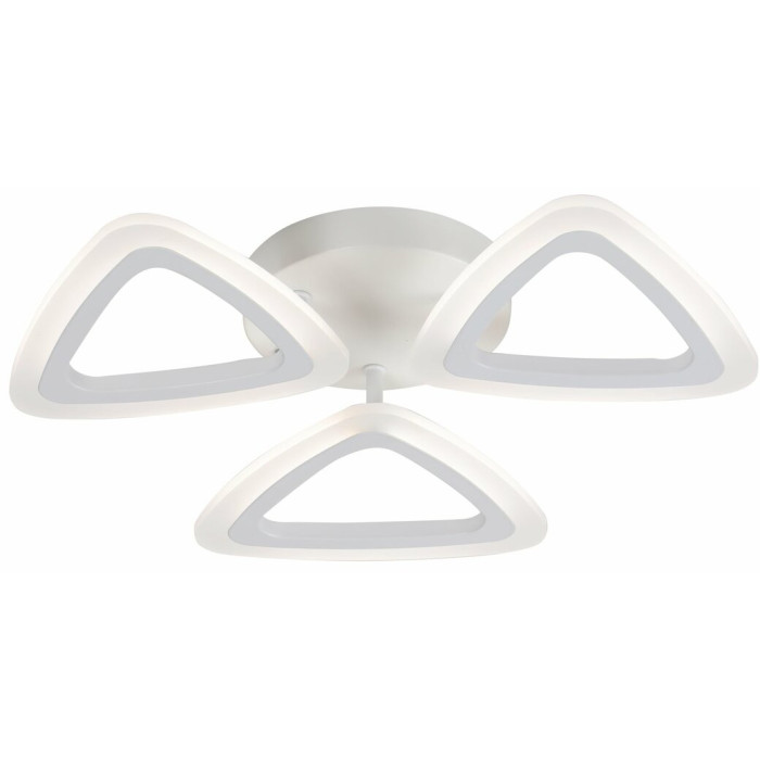 Люстра Valeso G 2717/3 Белый - три LED плафона треугольной формы + пульт Люстра Valeso G 2717/3 Белый - три LED плафона треугольной формы + пульт
