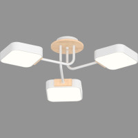 Chandelier Valeso XI3356-3 White+Wood
