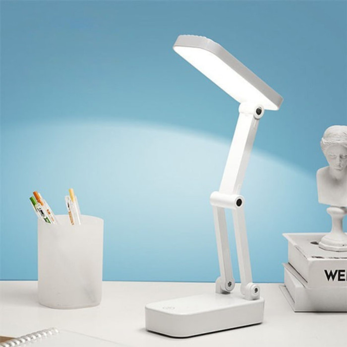 Valeso 1916 White — table lamp of foldable construction with battery