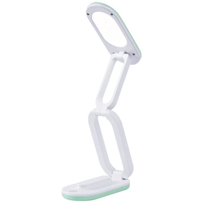 Valeso 1964 Green - desktop foldable LED lamp battery-powered