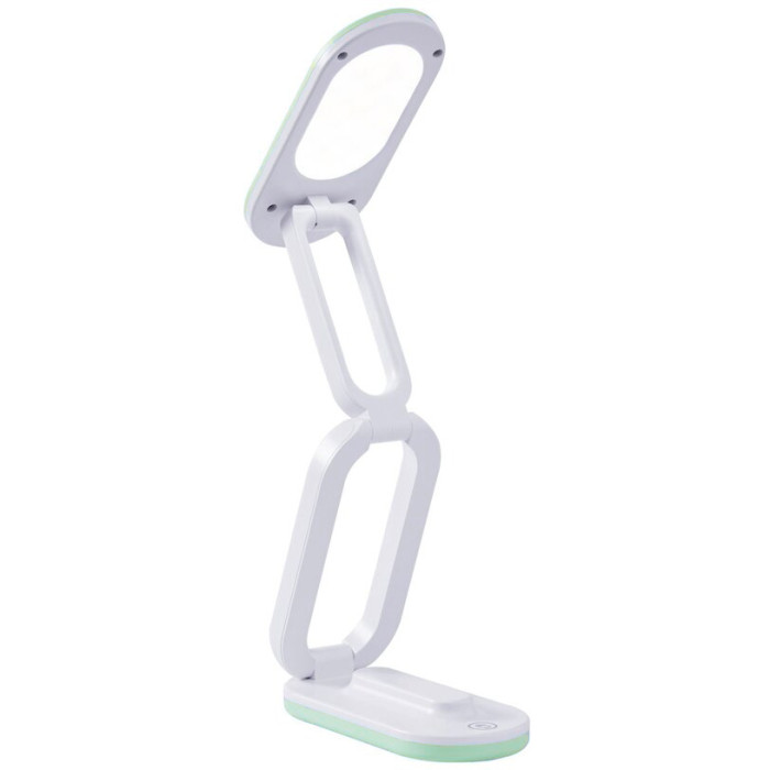 Valeso 1964 Green - desktop foldable LED lamp battery-powered