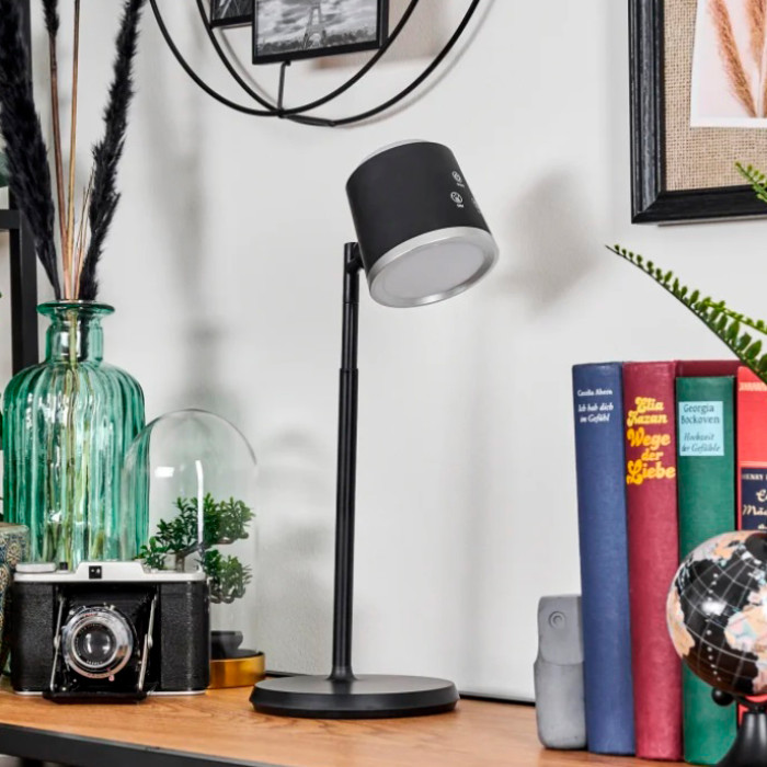 Sirius BL 1005 black - LED lamp desk or wall with built-in battery