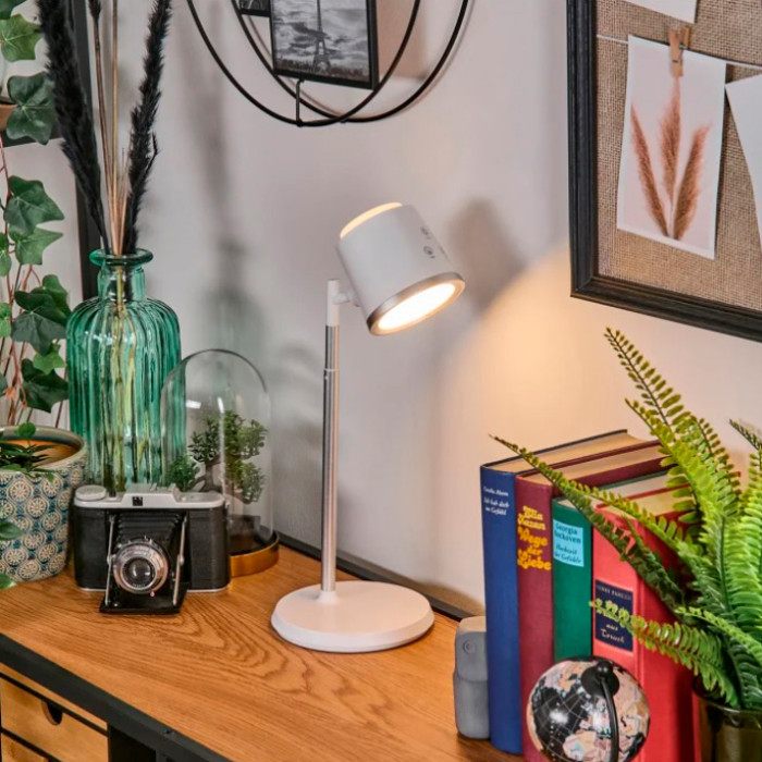 Sirius BL 1005 white - LED desk lamp touch with battery and dimmer