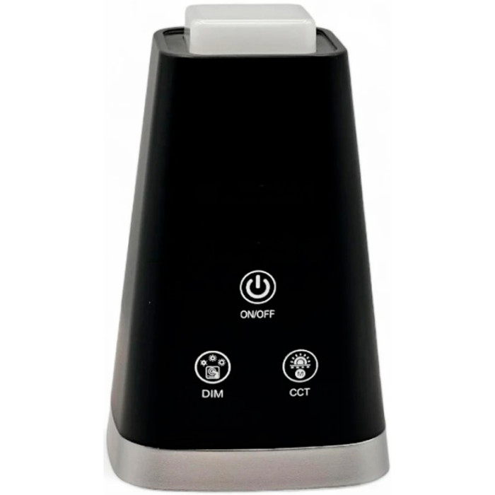 Sirius BL 1008 black - desk diode luminaire with battery and dimmer