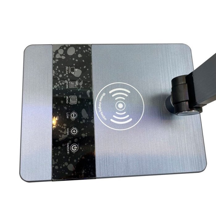 Sirius BL 1105 C black - LED fixture with wireless charging for phone