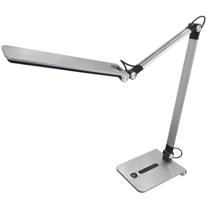 Sirius BL 1121 brushed silver - LED desk lamp with dimmer