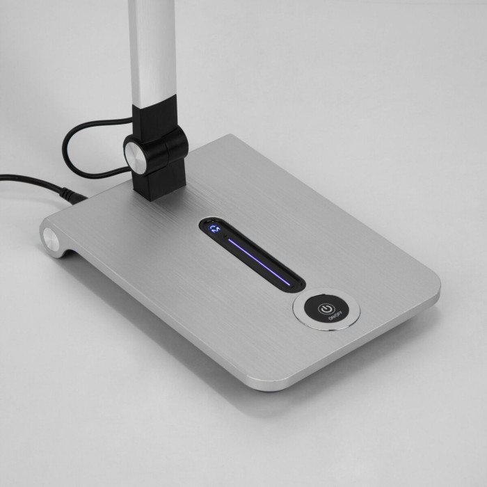Sirius BL 1121 brushed silver - LED desk lamp with dimmer