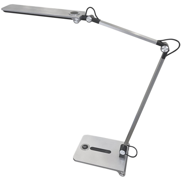 Sirius BL 1121 brushed silver - LED desk lamp with dimmer