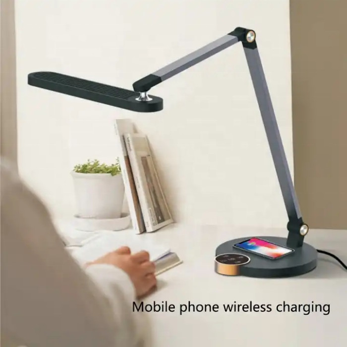 Sirius BL 1131 C matte black - modern table LED lamp touch