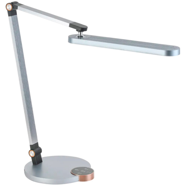 Sirius BL 1131 C matte gray - tall LED table lamp touch + charger for phone