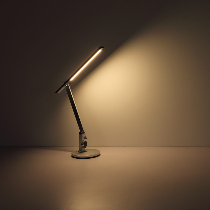 Sirius BL 1167 silver - modern desktop LED lamp office