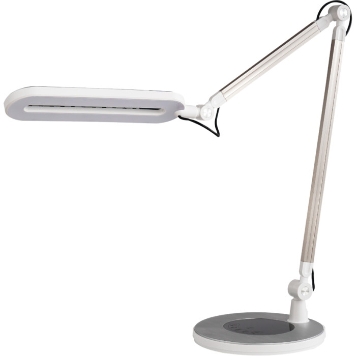 Sirius BL 1221 silver - tall desktop LED lamp for work