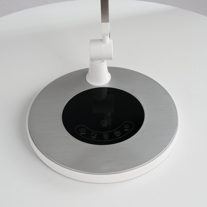Sirius BL 1221 silver - tall desktop LED lamp for work