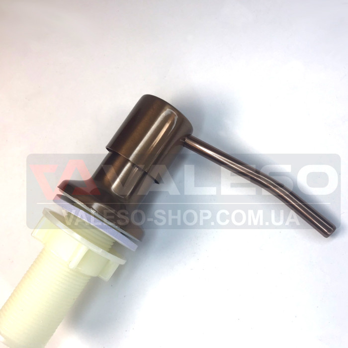 Valeso 106 PVD copper dispenser — built-in detergent dispenser