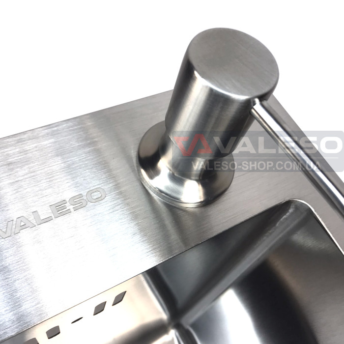 Valeso 107 Dispenser — reinforced inset dispenser for kitchen sink