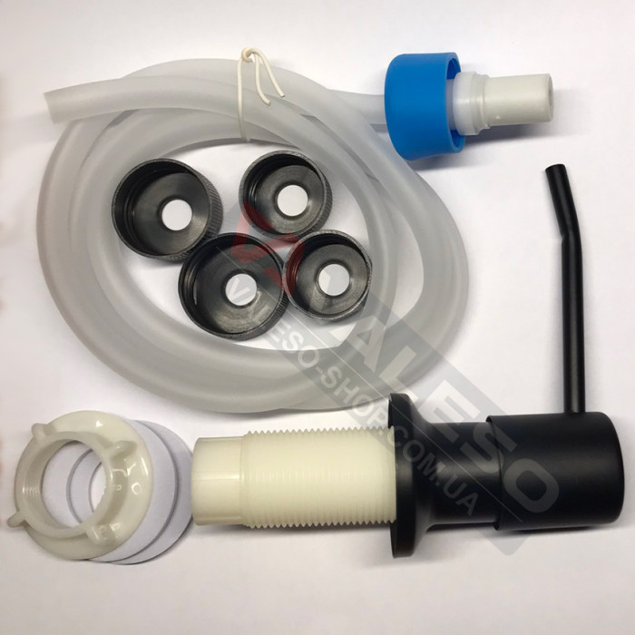 Dispenser Valeso SR2 black – with a long tube 1 meter for an individual reservoir