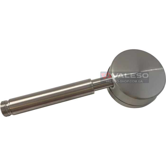 Valeso 349 N – 80 mm stainless steel handheld shower head with anti-limescale protection