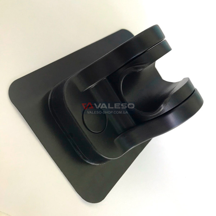 Valeso HD10 Black – multifunctional showerhead with hose and wall bracket