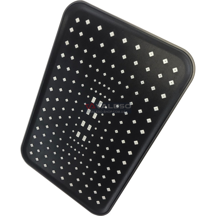 Valeso NSA 061 black – 2-piece shower set: handheld and overhead shower head
