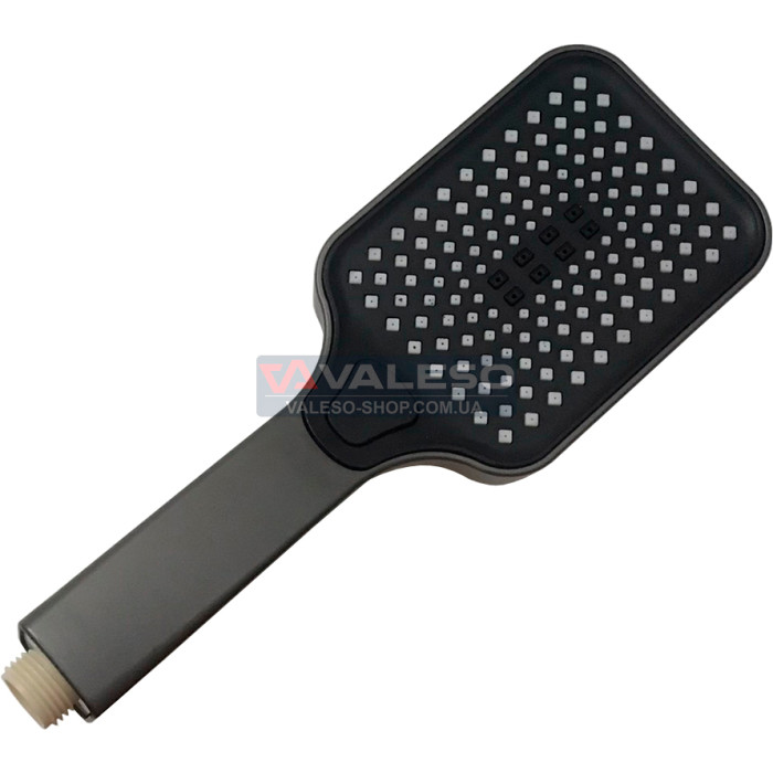Valeso NSA 061 black – 2-piece shower set: handheld and overhead shower head