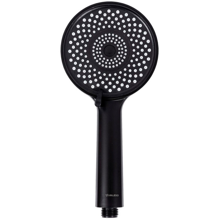 Valeso NSY 019 - чорна ручна лійка для душу 120 мм на 3 функції