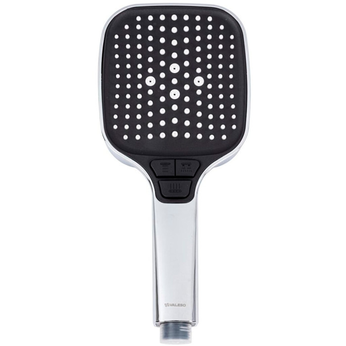 Valeso NSY 029 - хромований ручний душ 120×120 мм з кнопковим перемиканням режимів