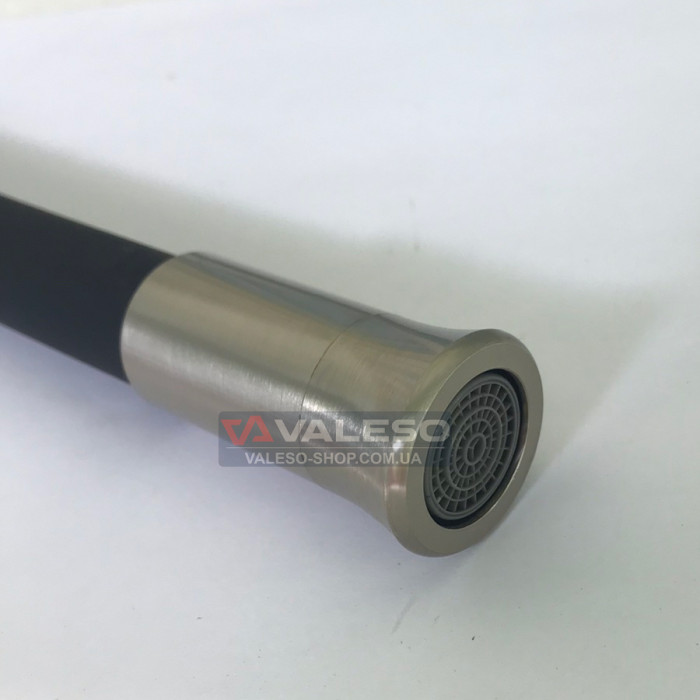 Valeso KT 90 Black Spout — Gooseneck Spout for Kitchen Faucet