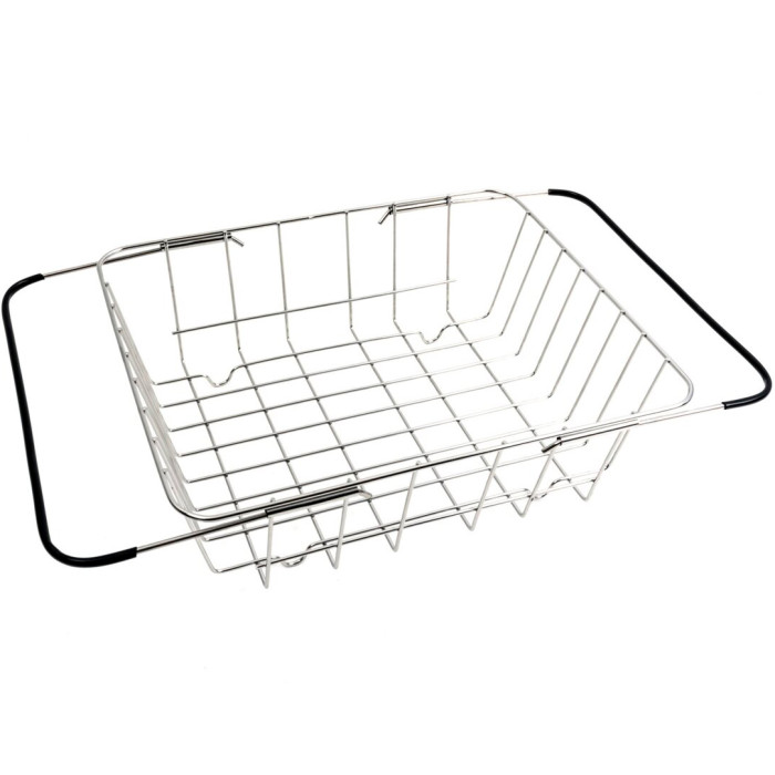 Корзина для кухонной мойки Valeso L2007 из хромированной нержавеющей стали 
