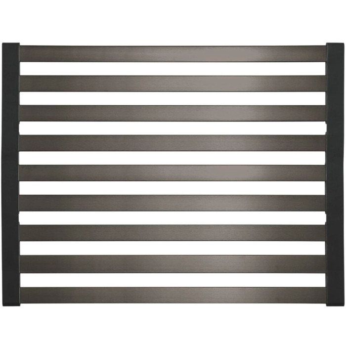 Valeso KS2 PVD Black Roll Mat for kitchen sinks in "Black Graphite" color