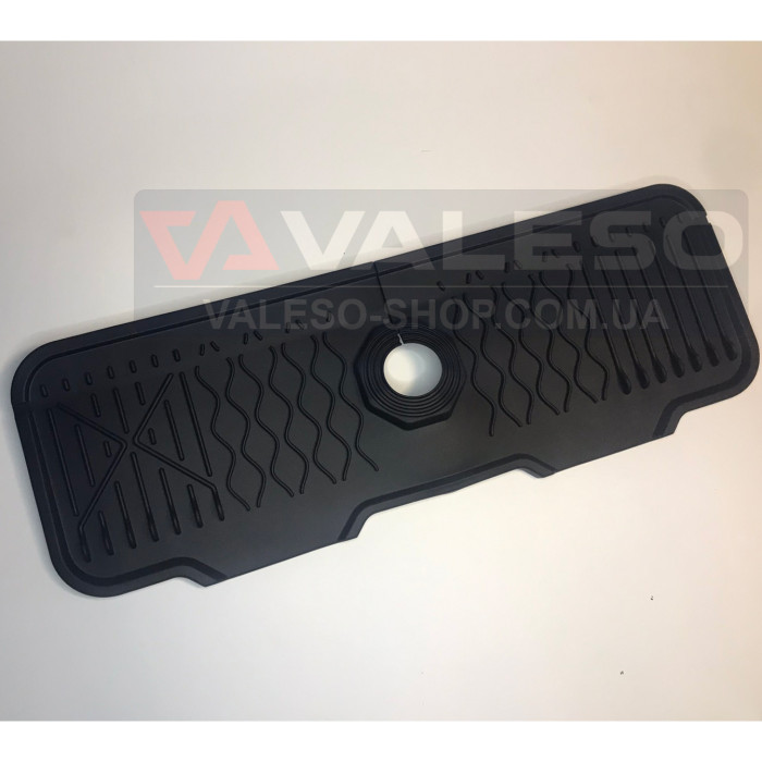 Силиконовый коврик Valeso RB1 43*15 из черного эластичного силикона