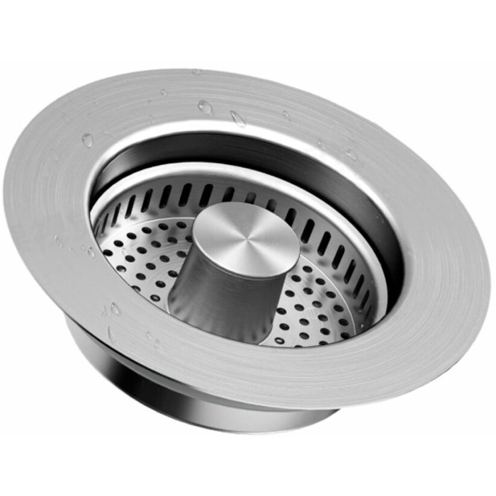 Click-Clack drain valve Valeso DR108 Brush with mesh for kitchen sink