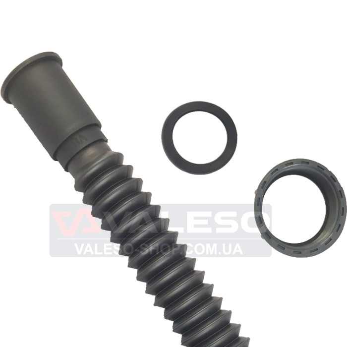 Valeso corrugated flexible pipe for siphons, length up to 83 cm