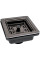 Valeso Handmade PVD Black Square Siphon Top