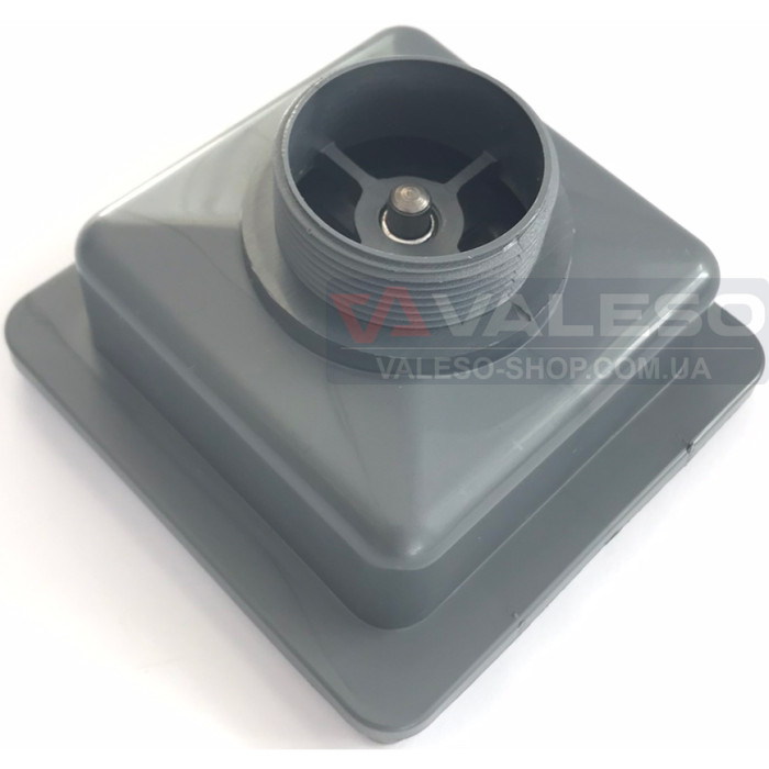 Upper part of Valeso Handmade siphon, square 110 x 110 mm